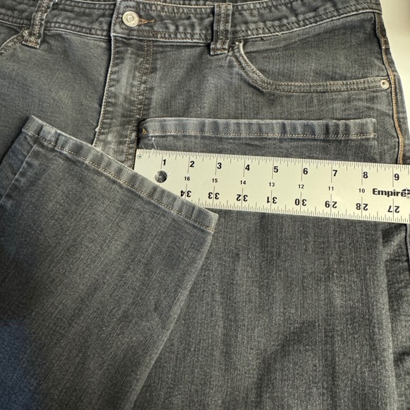 Prana Slim Fit Gray‎ Denim Jeans Comfort Stretch Casual Pants 38x32 - Picture 11 of 11